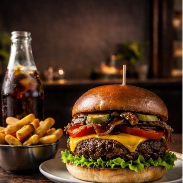 The Original SK | 130 gr Dana Burger Menü