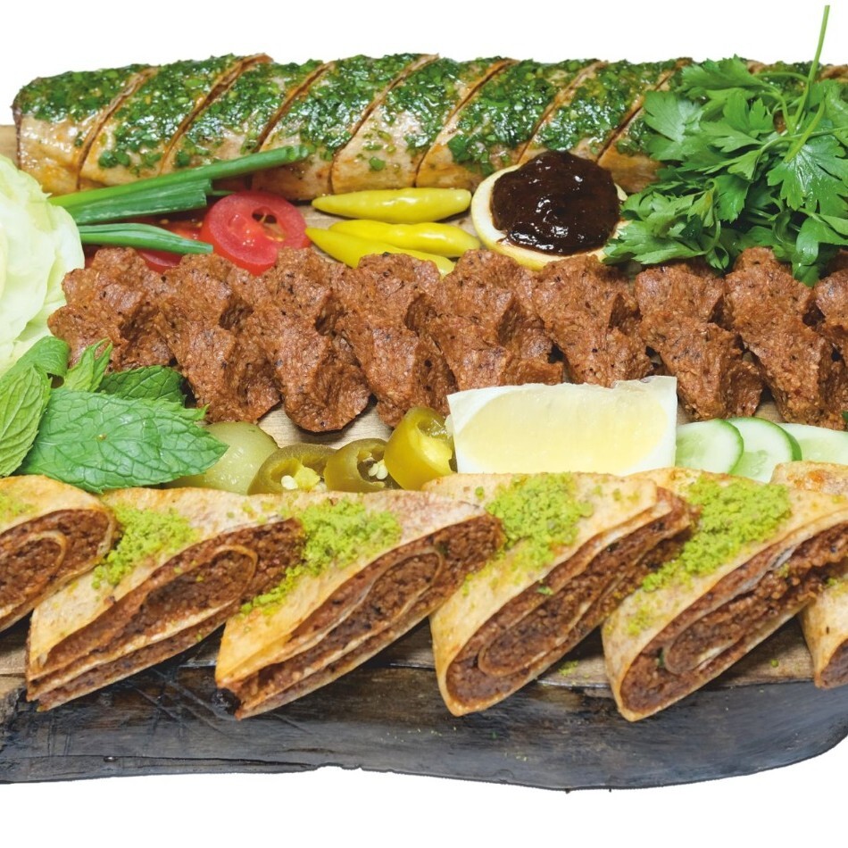 4 kişilik karışık sunum