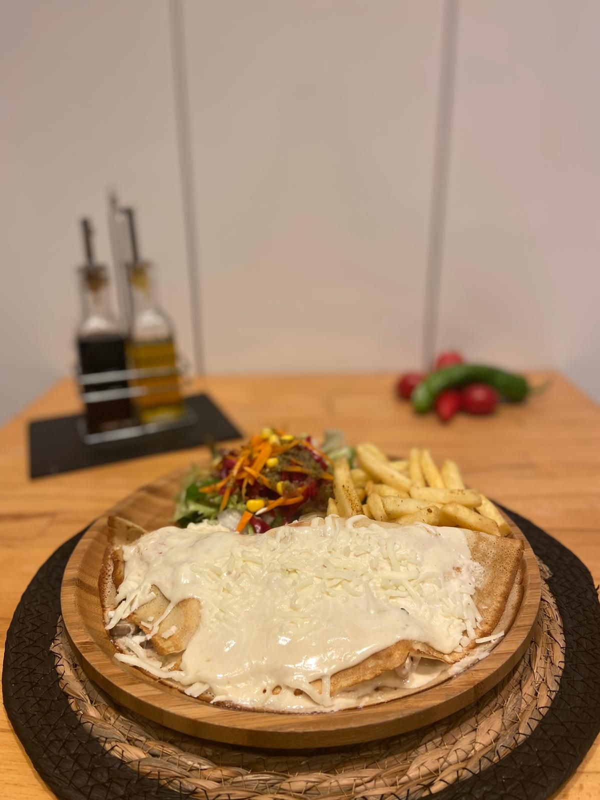 Tavuklu Krep