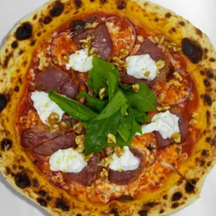Ballı Füme Brisketli Pizza Menü