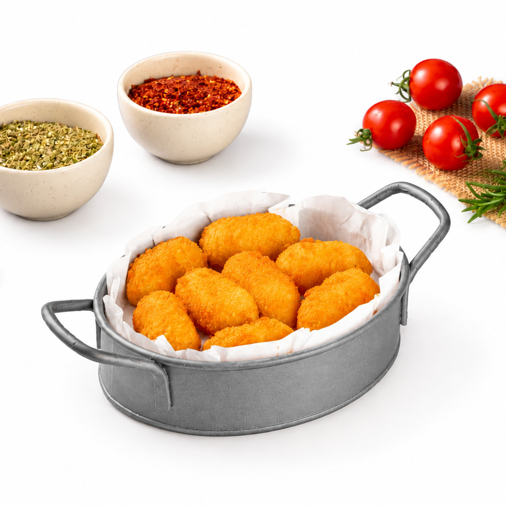 Patatesli Cheddar Topları (8 Adet)