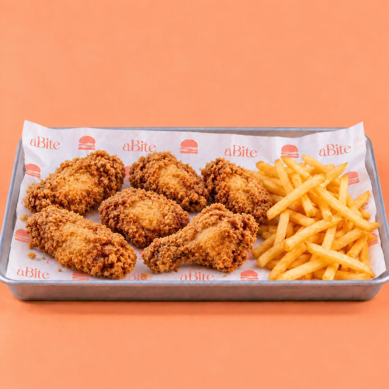 6'lı Basic Wings & Patates
