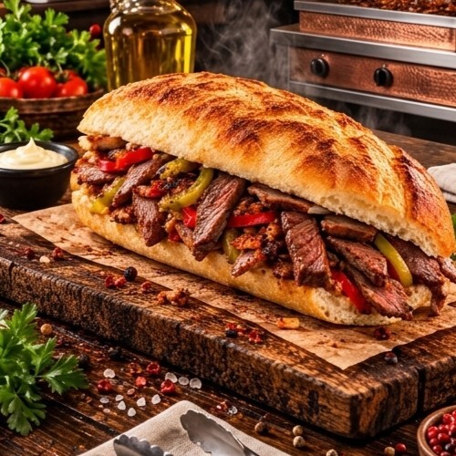 Yarım Ekmek Arası Et Döner