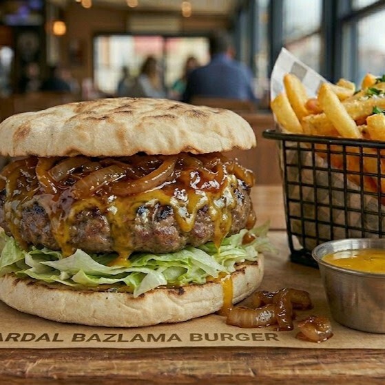 Ballı Hardal Bazlama Burger Menü