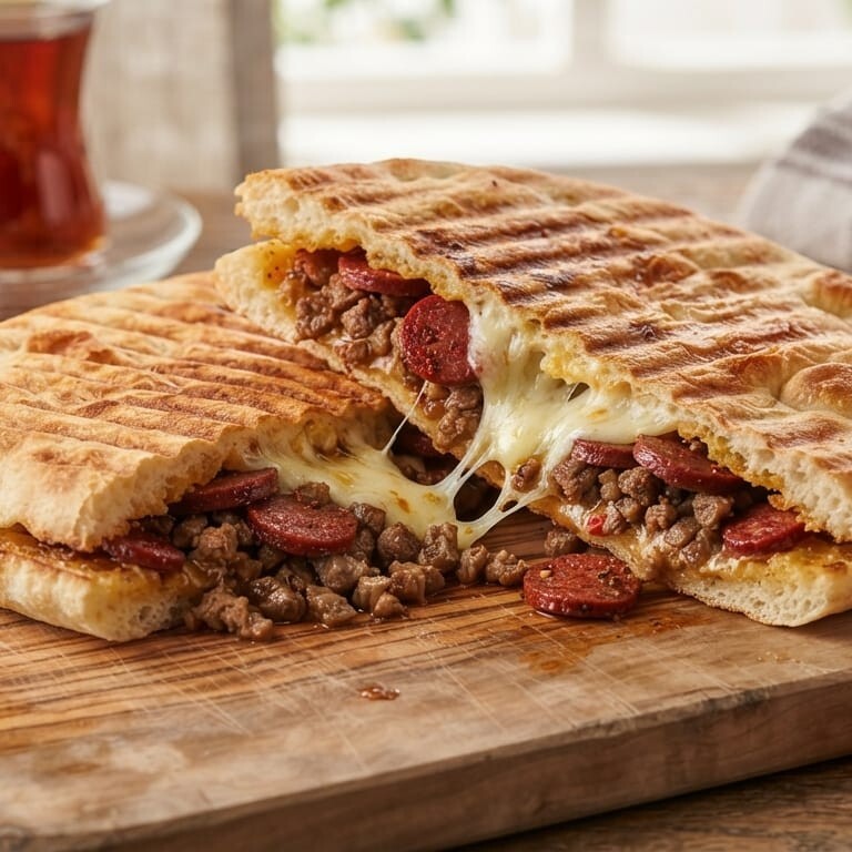 Sucuklu Kavurmalı Tost (Tostlab Special)235