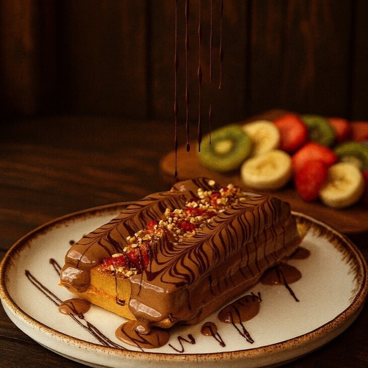 Special Kremalı Waffle