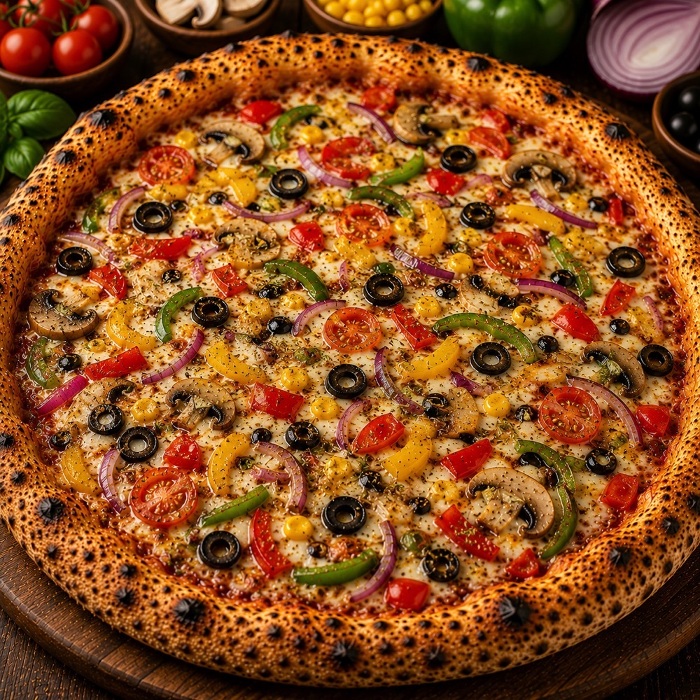Vejetaryen Pizza 30-32 cm