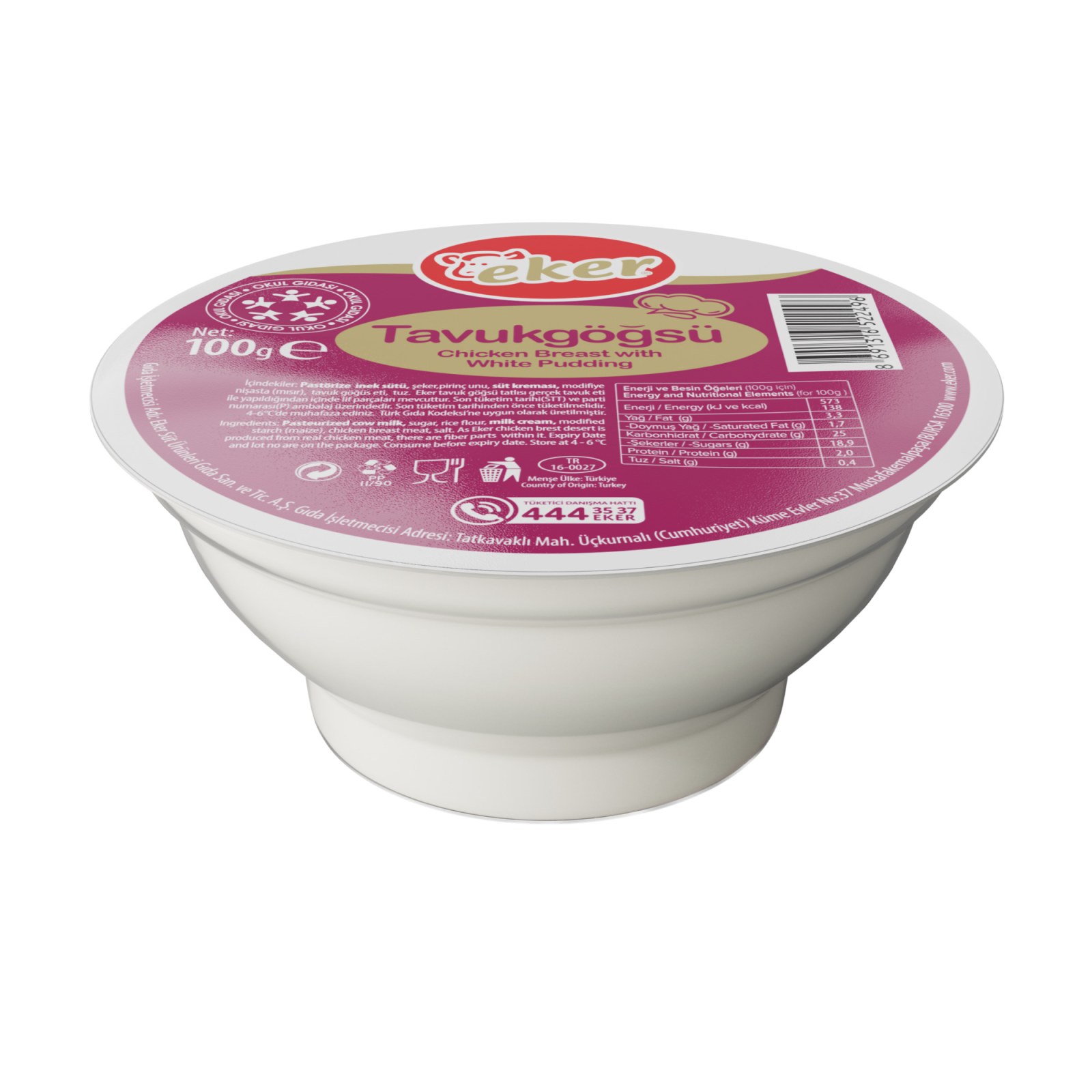 Eker Tavukgöğsü (100 gr.)