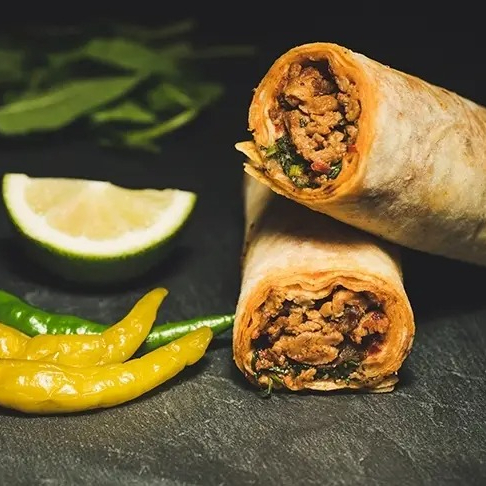 4lü Dürüm Tavuk Tantuni Menü 4 Adet Ayran