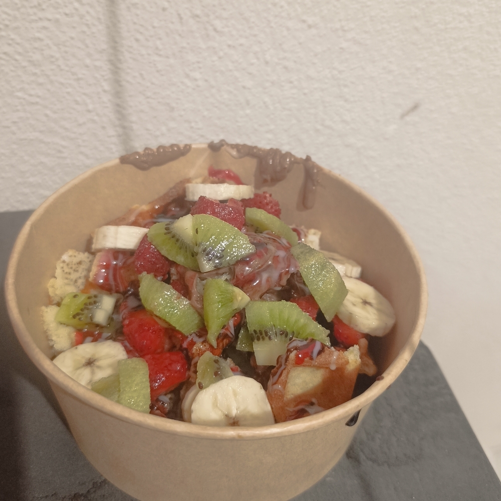 3 Meyveli Kova Waffle