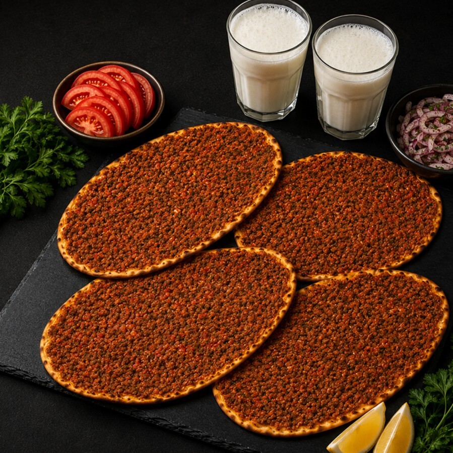 Lahmacun Menü (4'lü)