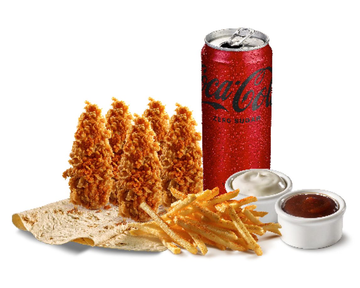 Acılı Cajun Sepet Menü