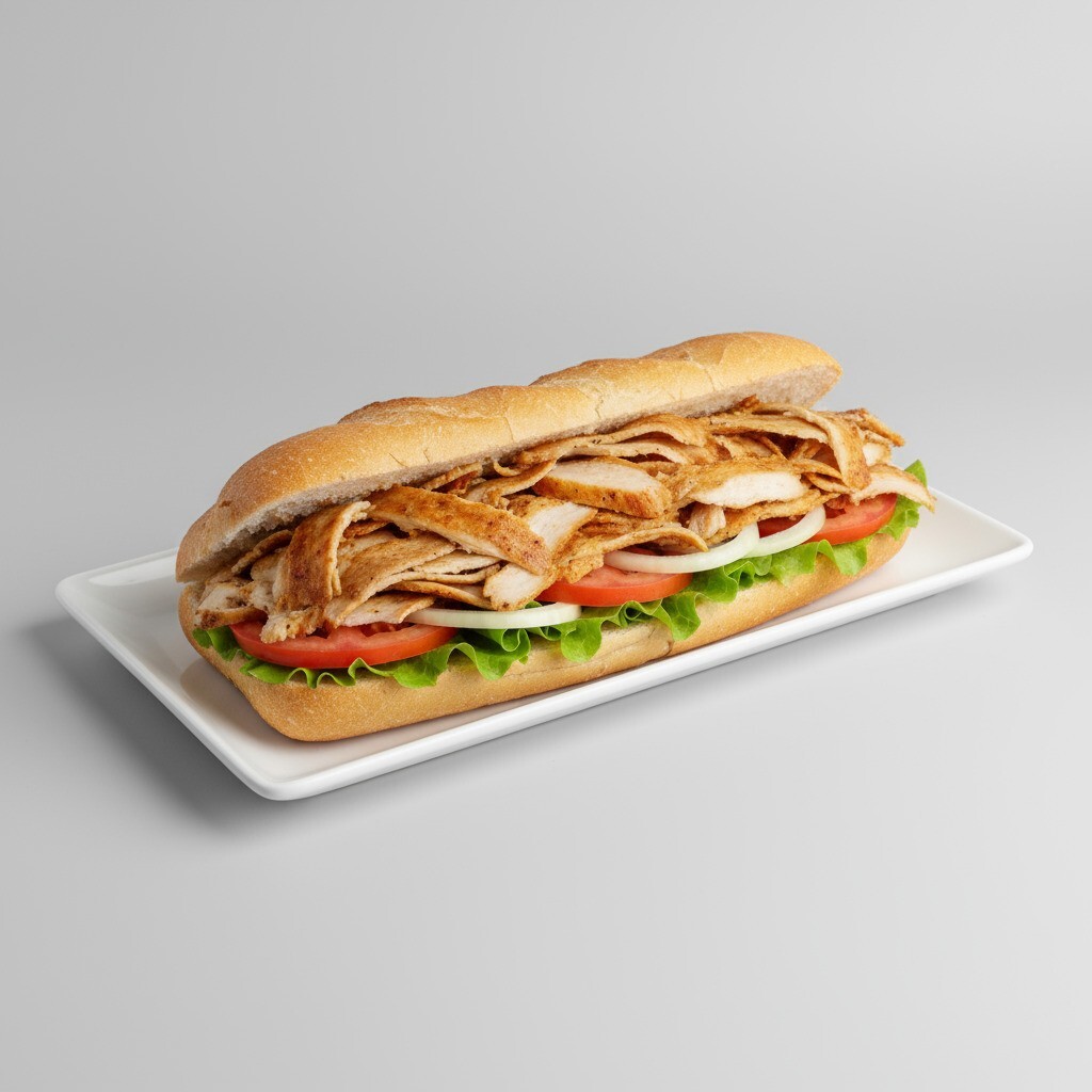 Tam Ekmek Arası Tavuk Döner