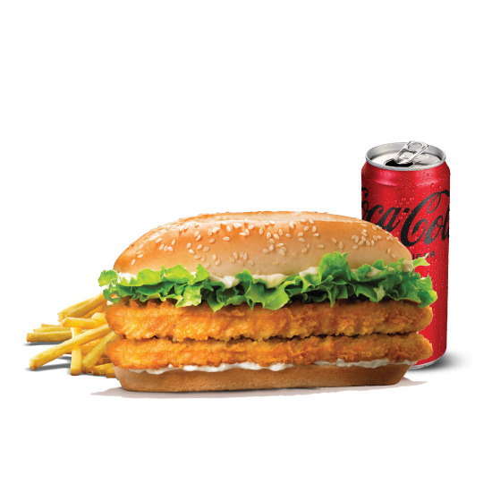 Double Chicken Royale® Menü