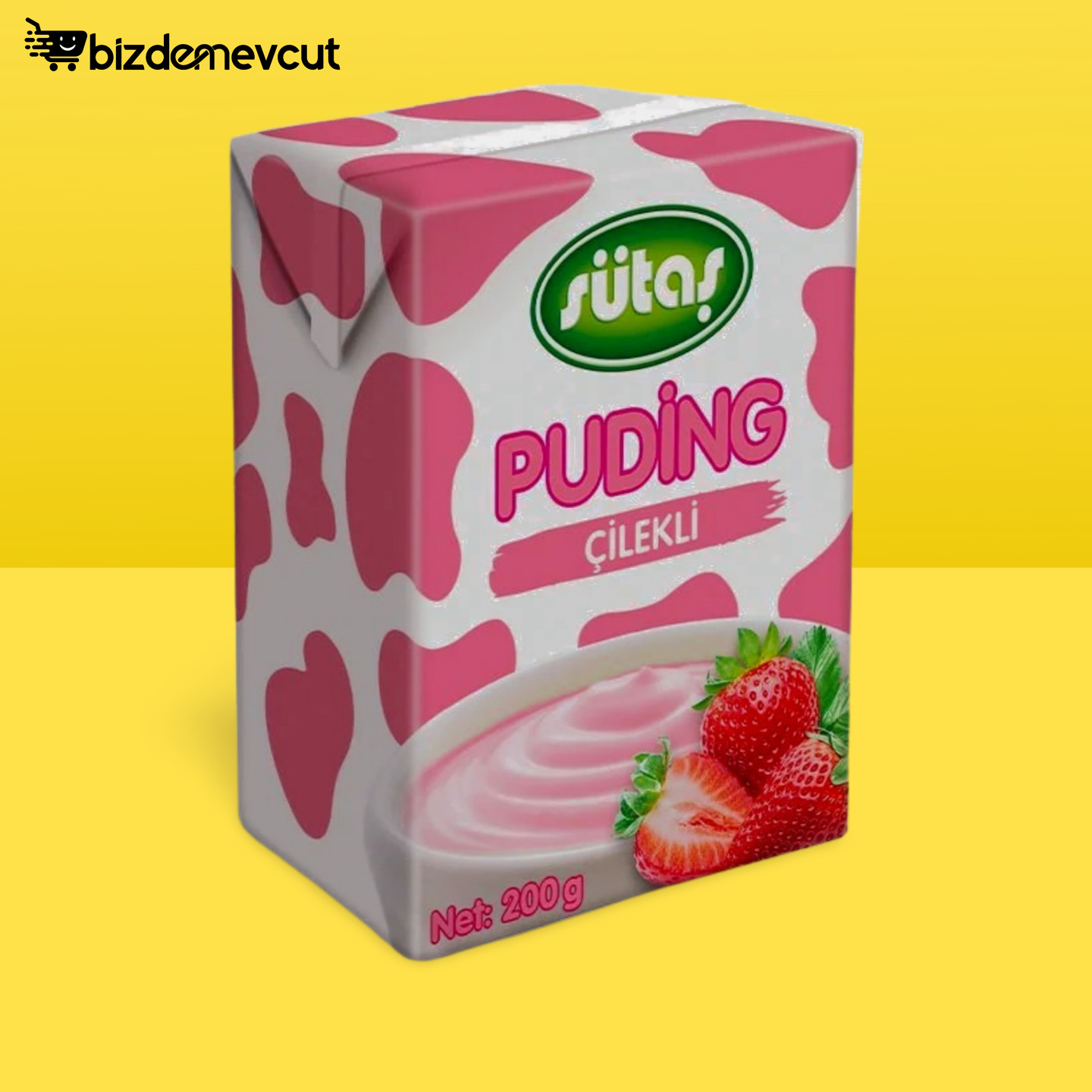 Sütaş Çilekli Puding 200 gr