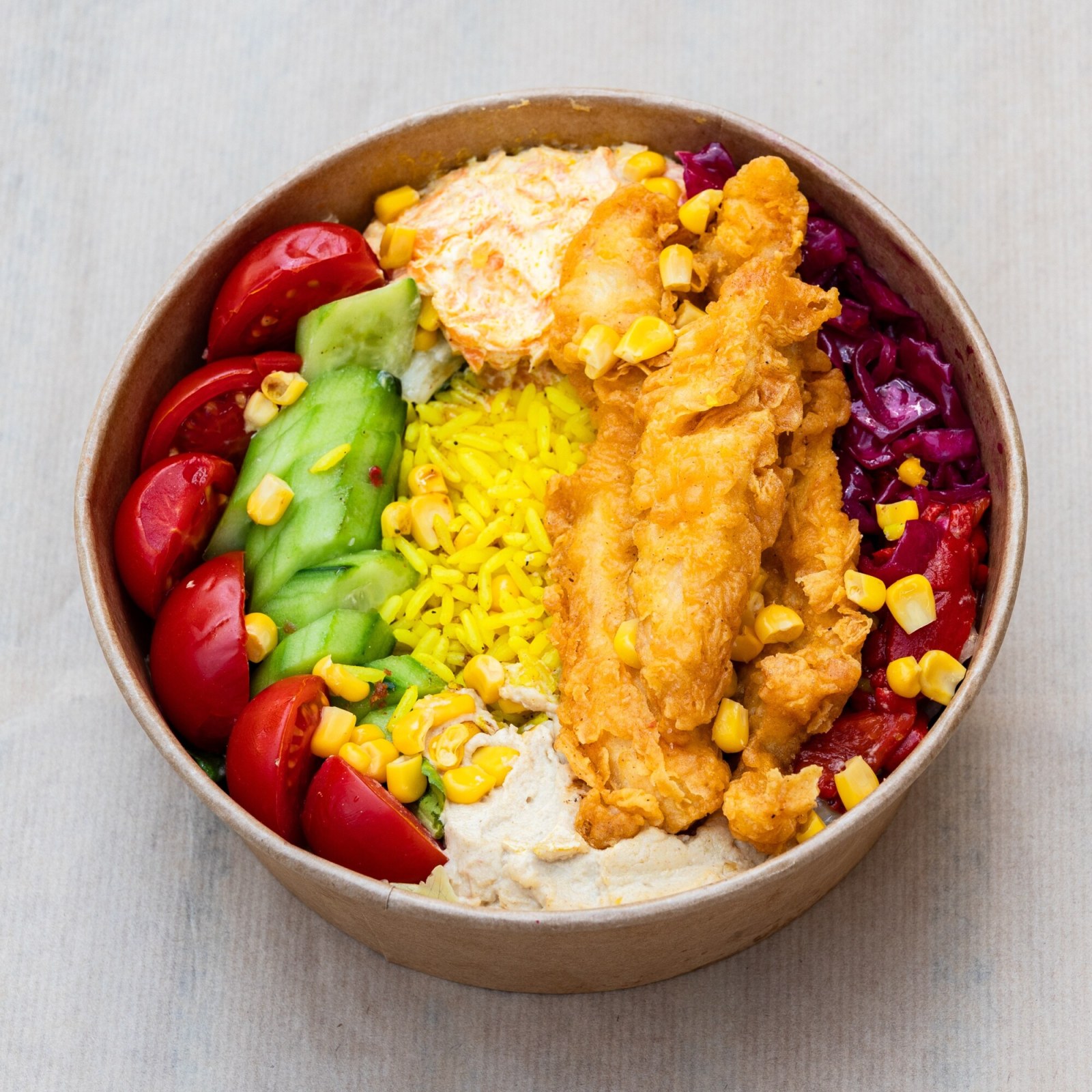 Çıtır Tavuklu Lucky Bowl