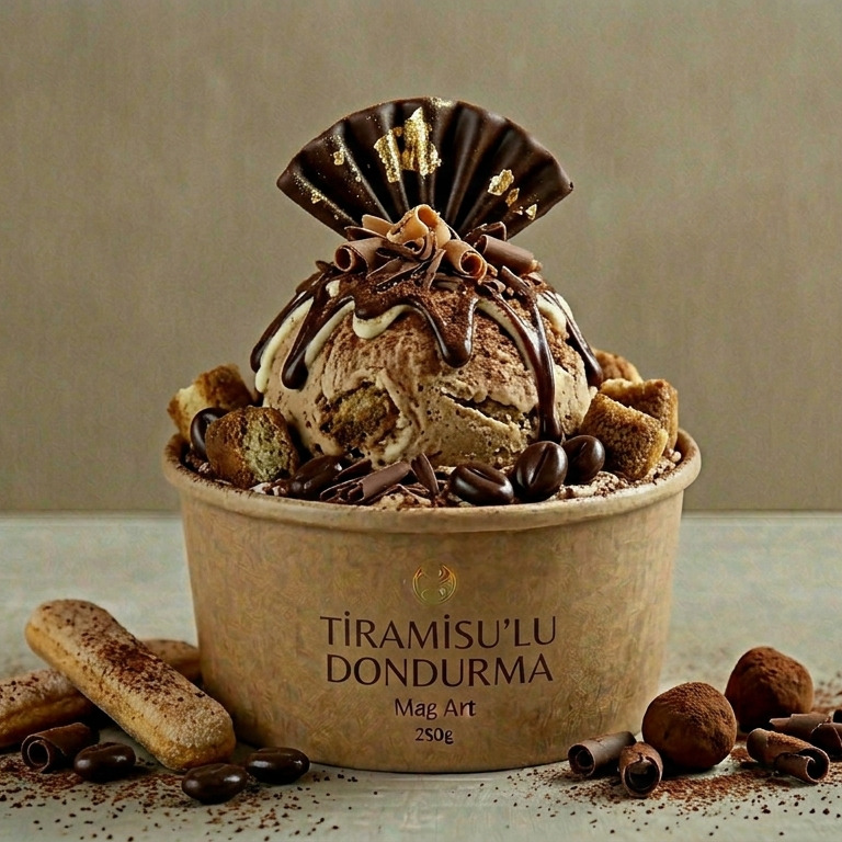 Tiramisulu Dondurma (250 gr.)