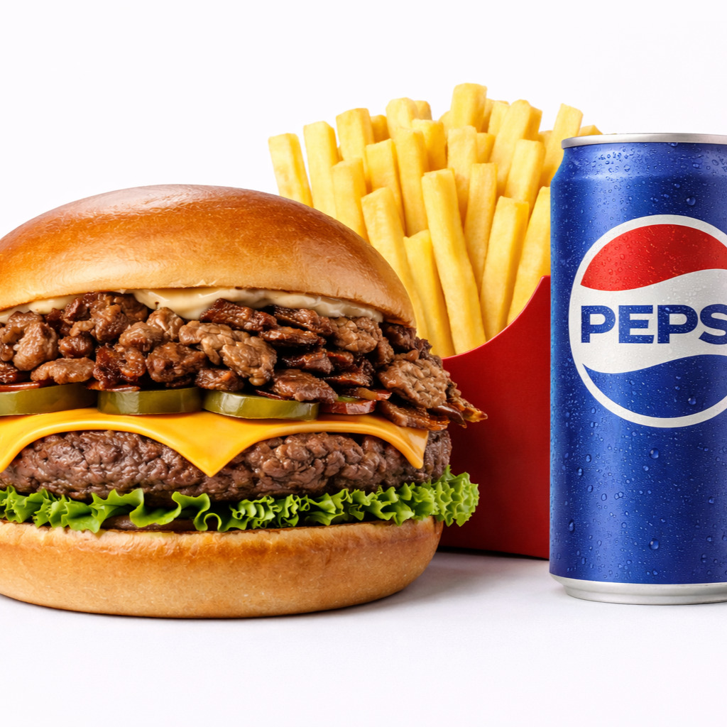 Mr Special Burger Menü