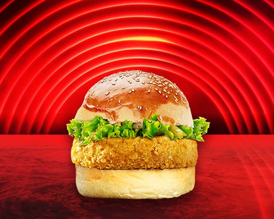 Dolu Dolu Çıtır Tavuk Burger