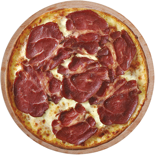 Füme Kaburgalı Pizza (Büyük)