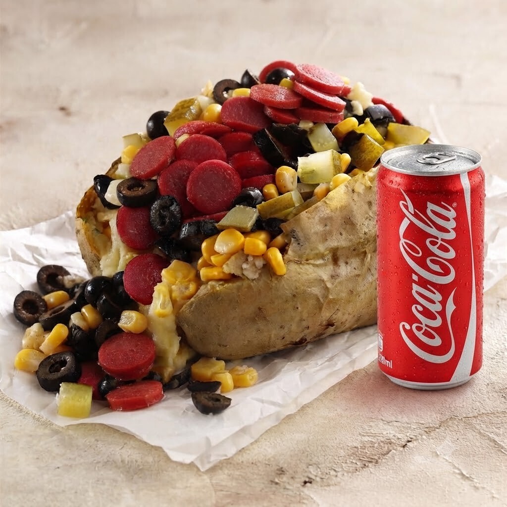 Karışık Kumpir + Kola