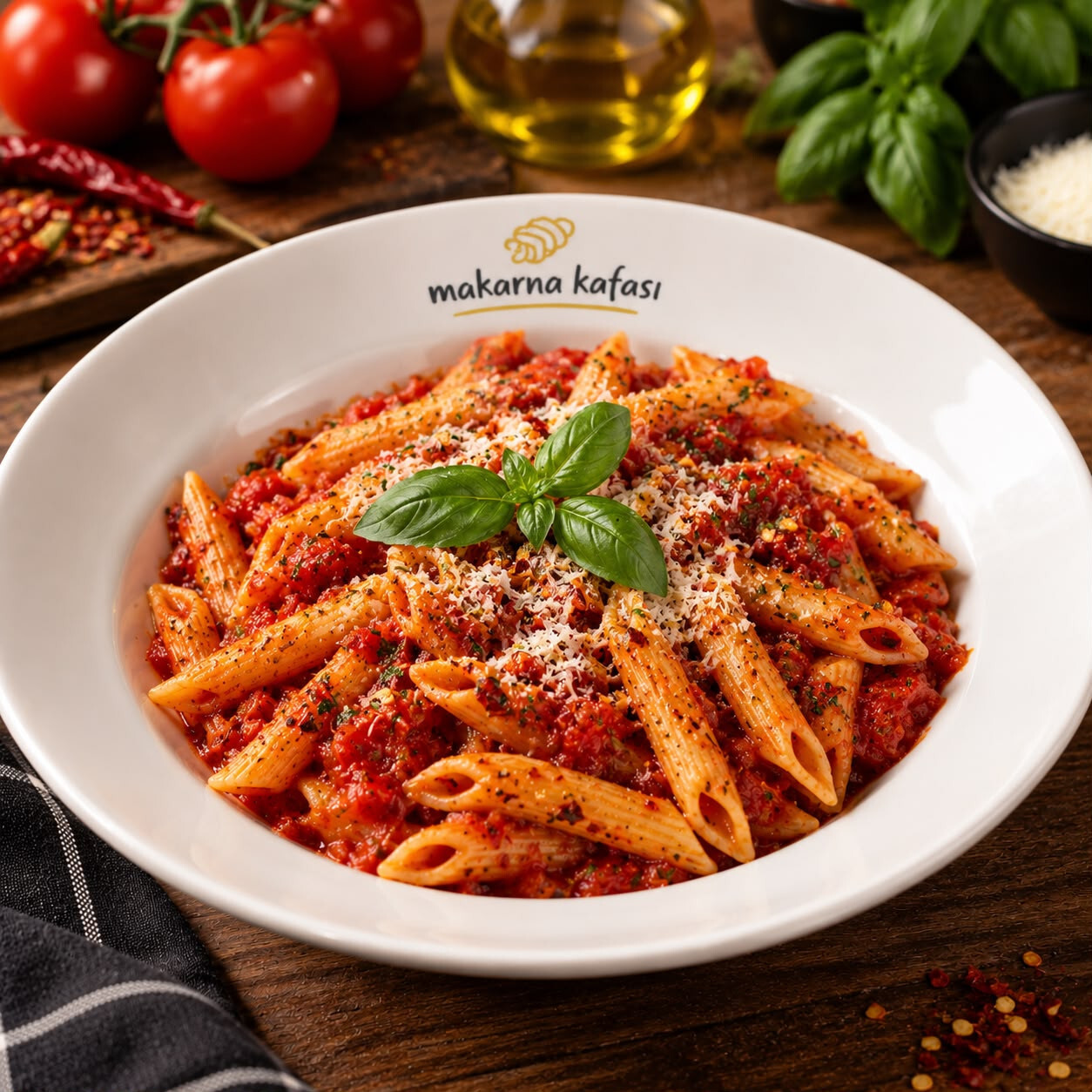 Penne Arrabiata (Acılı)