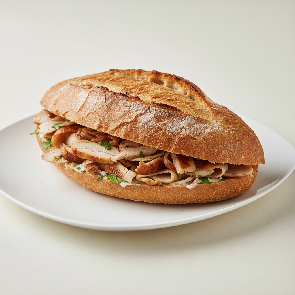 Yarım Ekmek Arası Tavuk Döner & Coca-Cola (33 cl.)