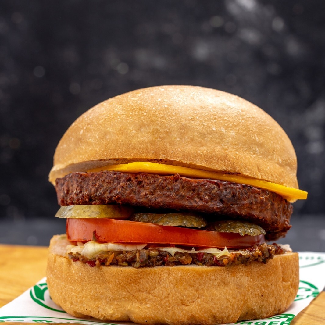 Vegan Mushroom Burger