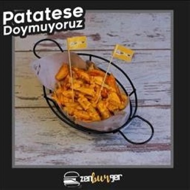 Cheddar Soslu Patates Kızartması