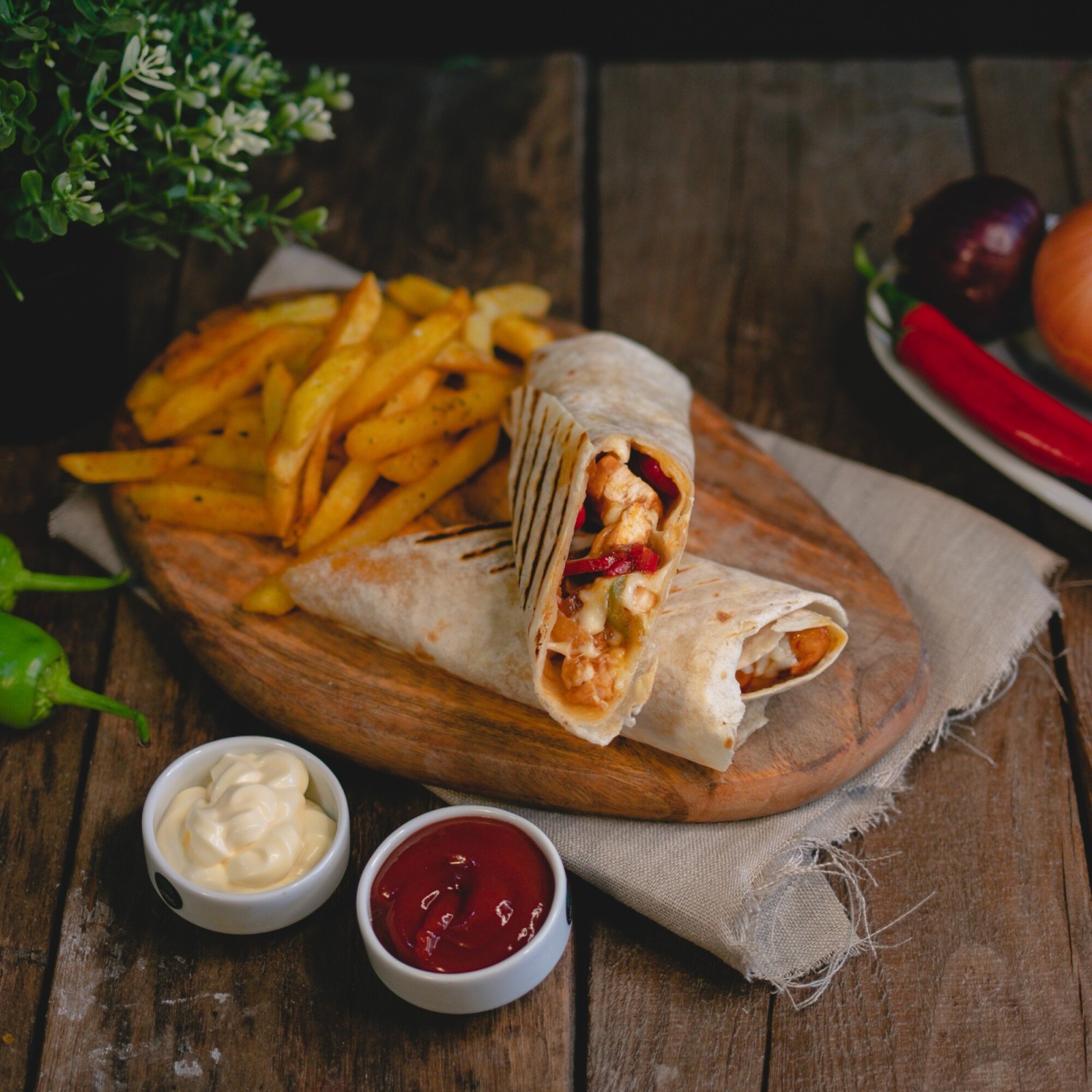 Tavuk Wrap