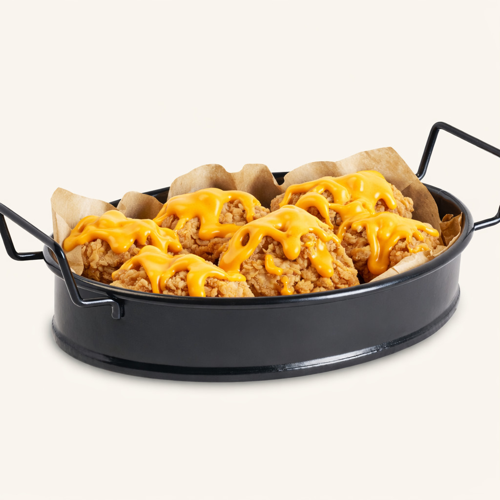 Cheddar Soslu Çıtır Tavuk