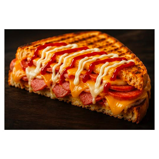 Salamlı Tost (Sandviç Ekmeği)