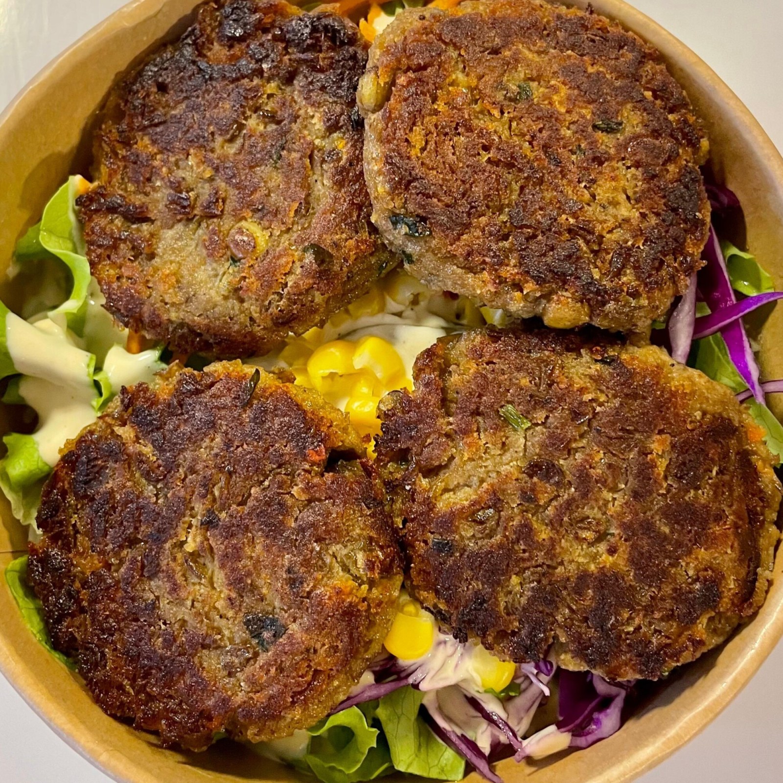 Fix Yeşil Mercimek Köfteli Bowl