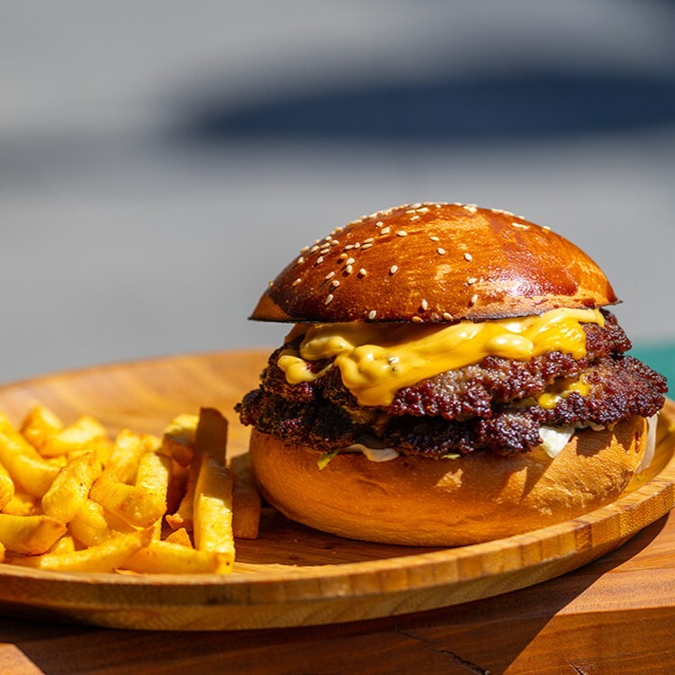 Double Imperial Burger