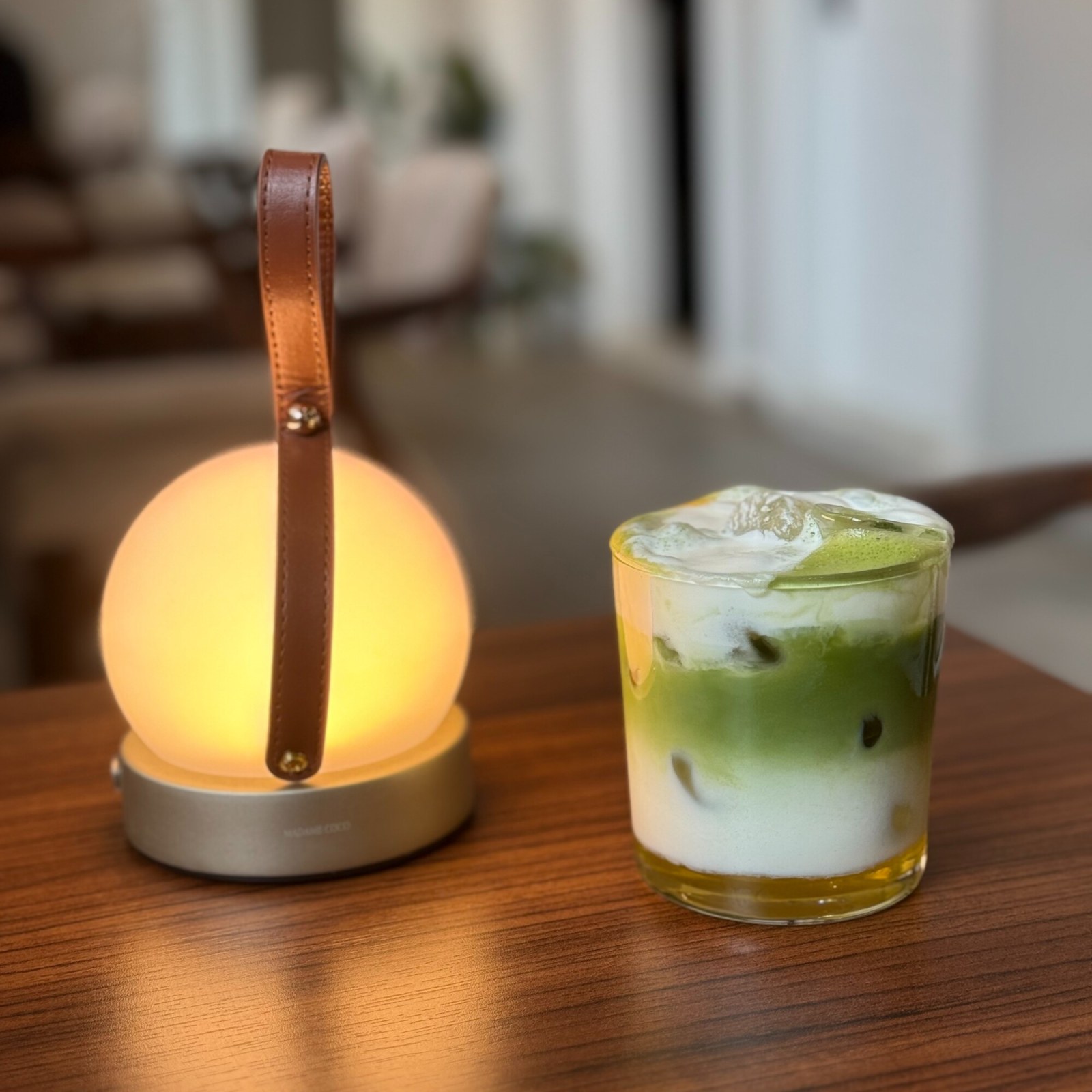 Iced Matcha Vanilia Latte (14 oz)