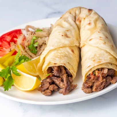 Tavuk Tantuni Dürüm 1 Adet Ayran