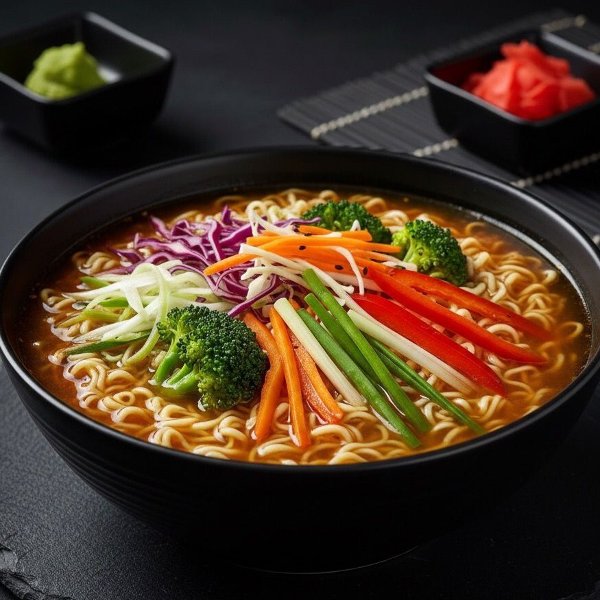 Sebzeli Ramen Erişte