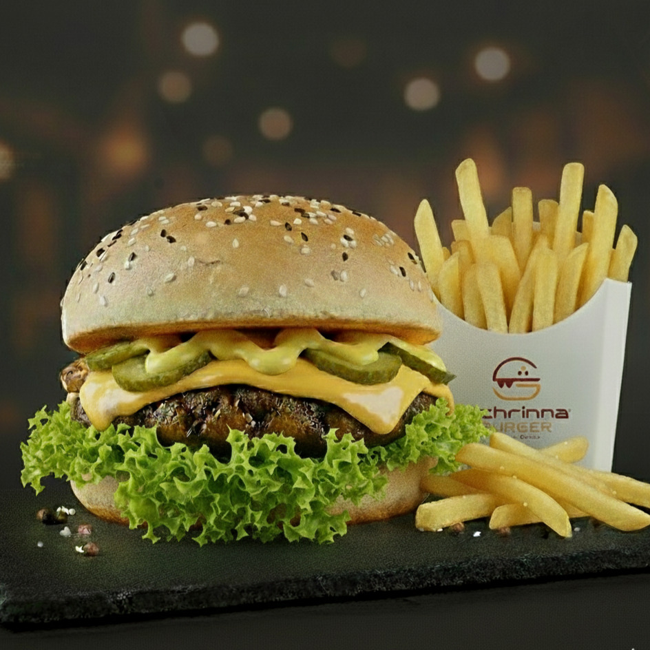 Cheeseburger & Patates Kızartması Menü