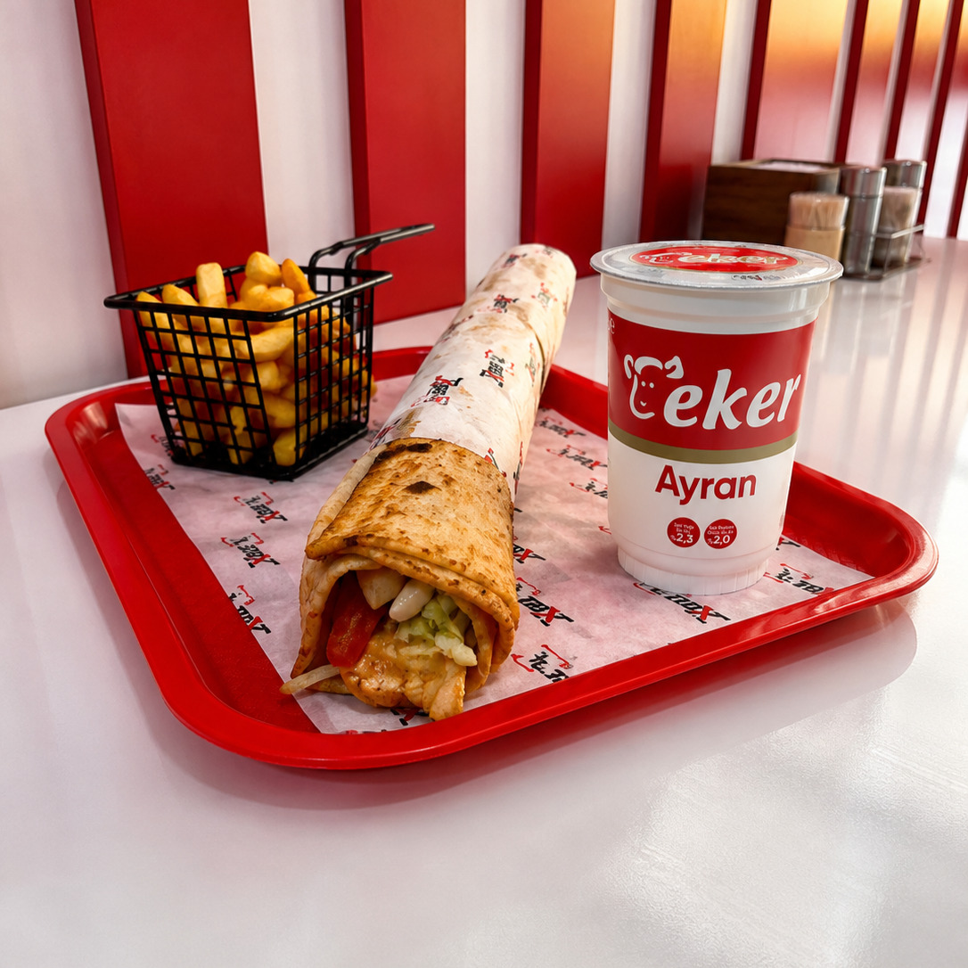 Zurna Dürüm Menü (200 gr)