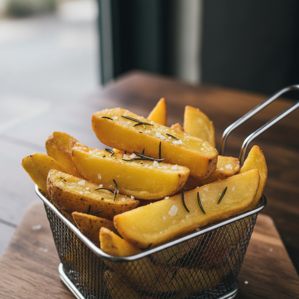Elma Dilim Patates Kızartması