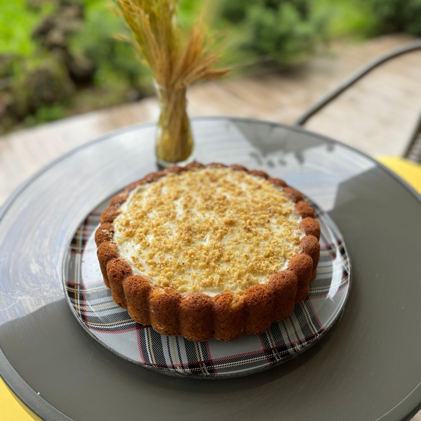 Kremalı&Havuçlu Tart Kek - Dilim