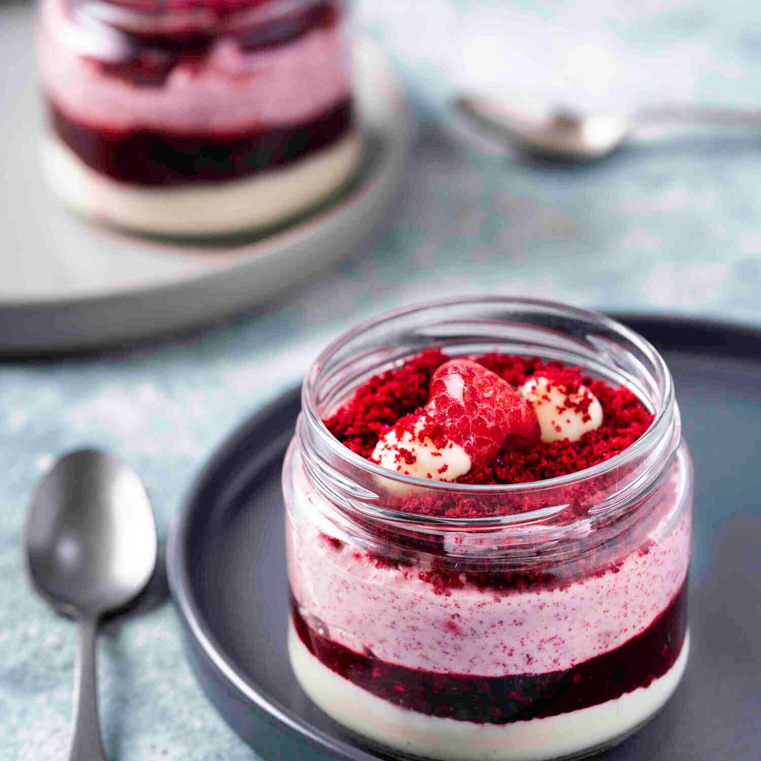 Frambuazlı Red Velvet Cup
