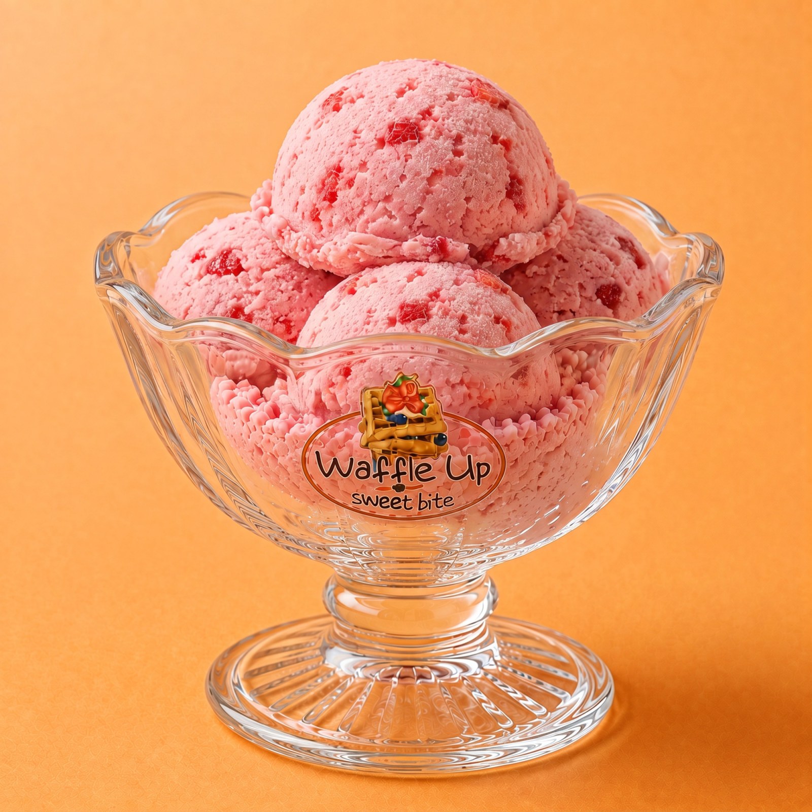 Çilekli Dondurma (250 Gr)