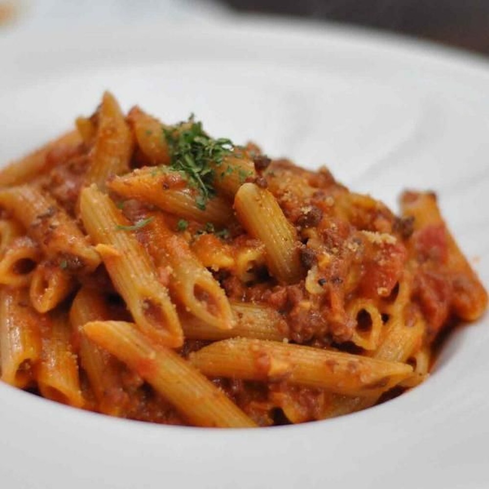 Kıymalı Soslu Penne