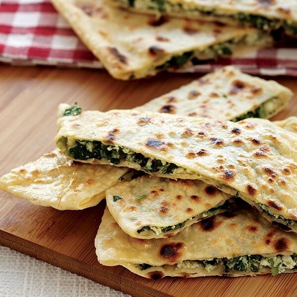 Ispanaklı Peynirli Gözleme