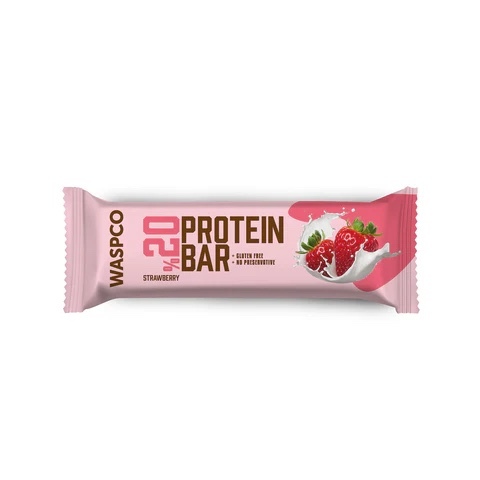 Waspco Strawberry Protein Bar