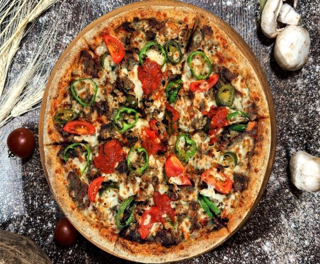 Bursa Kebap Pizza (Büyük)