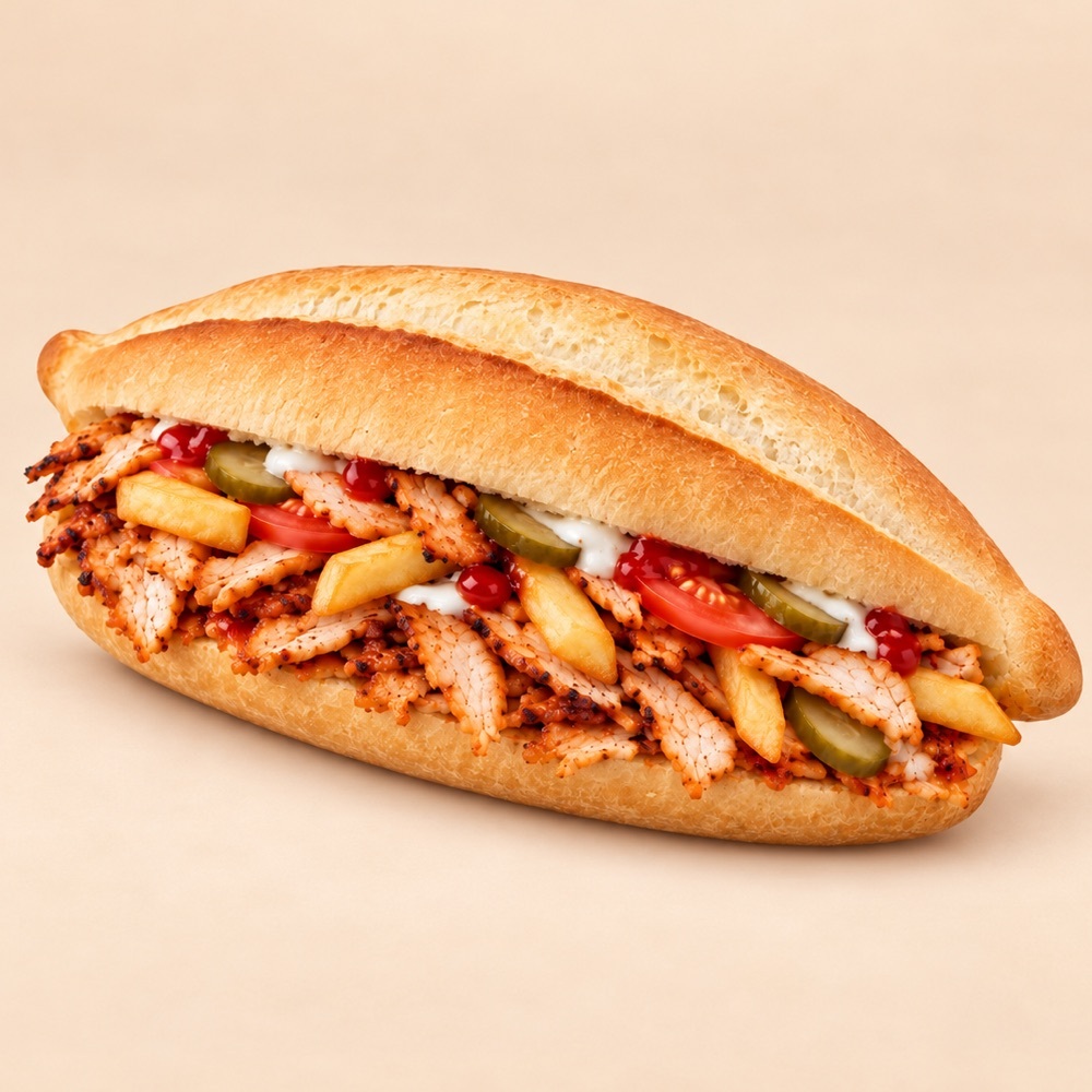 300 Gr Tam Ekmek Tavuk Döner