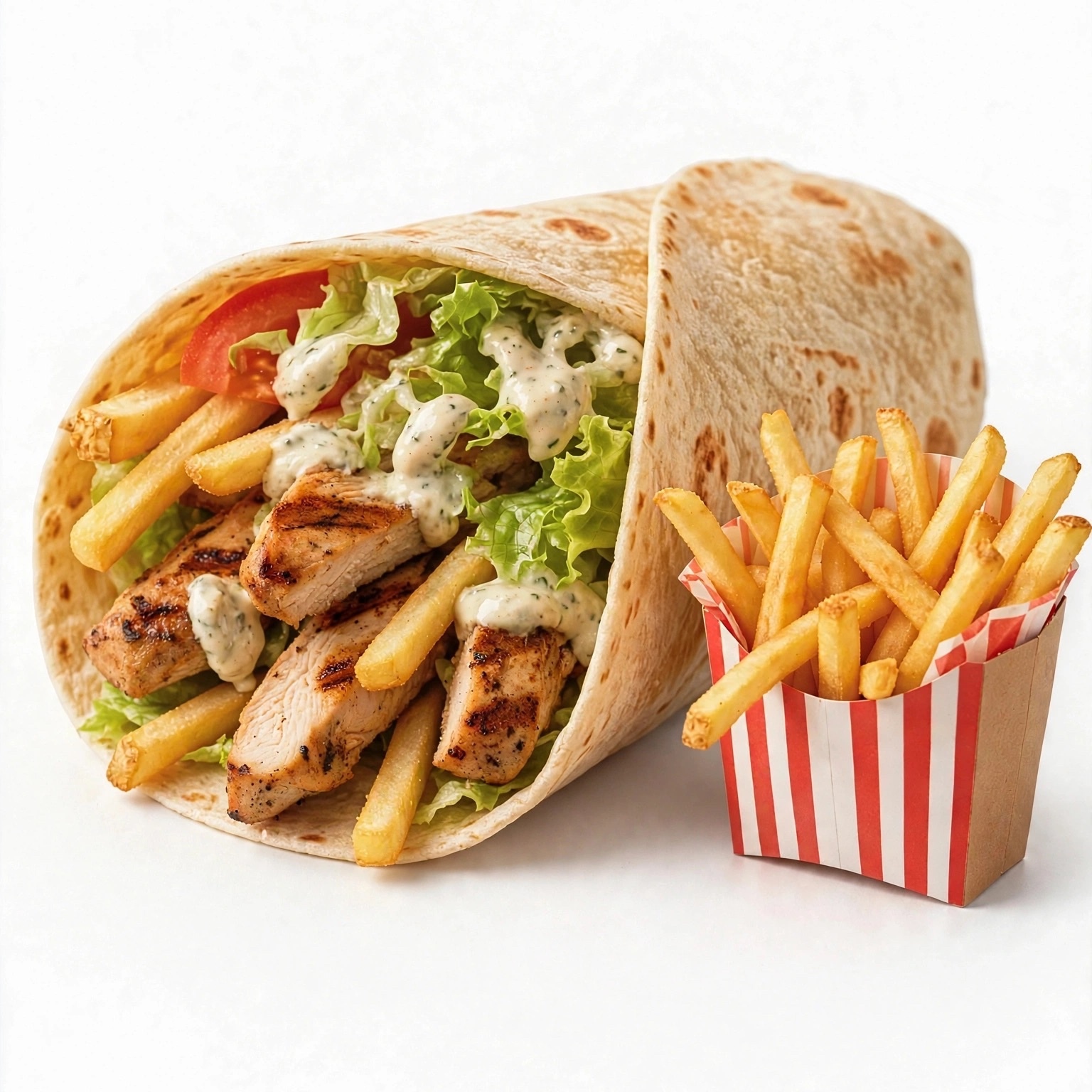 Tavuk Izgara Tortilla