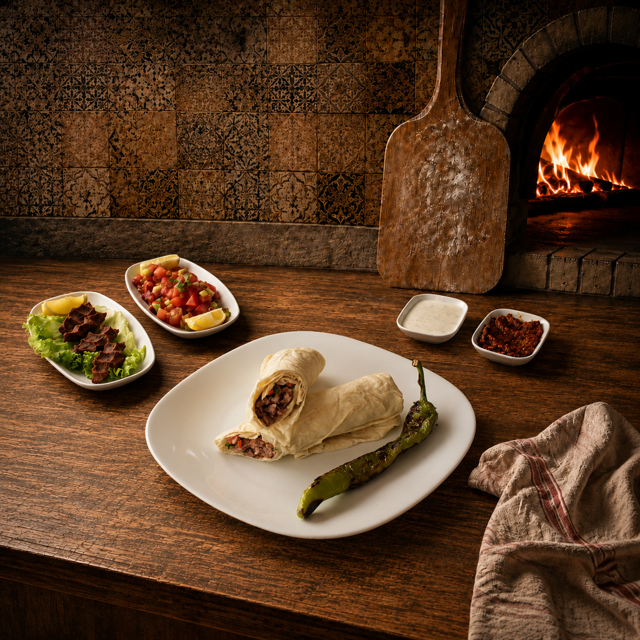 Urfa Şiş Dürüm